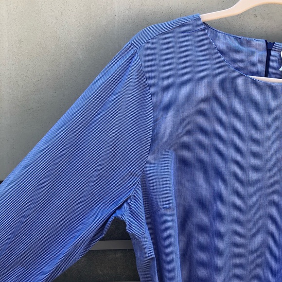 MAEVE ANTHRO Ramona Gingham Ruffle Top Large - Picture 6 of 12